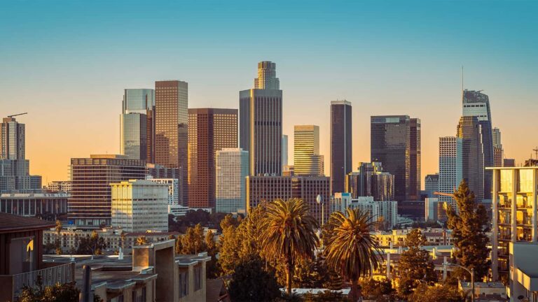 Los Angeles, California skyline