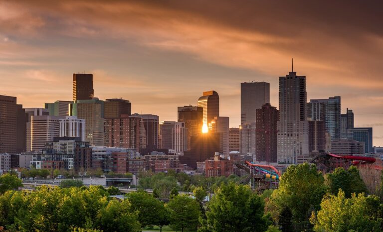 denver colorado skyline