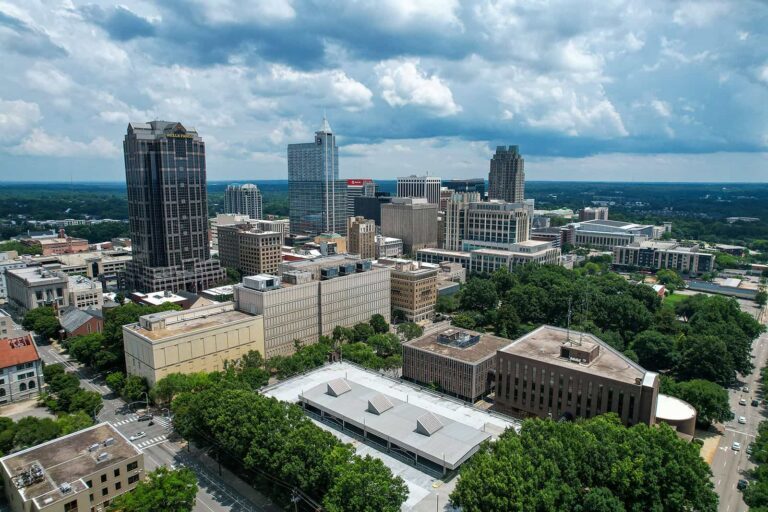 Raleigh, NC skyline