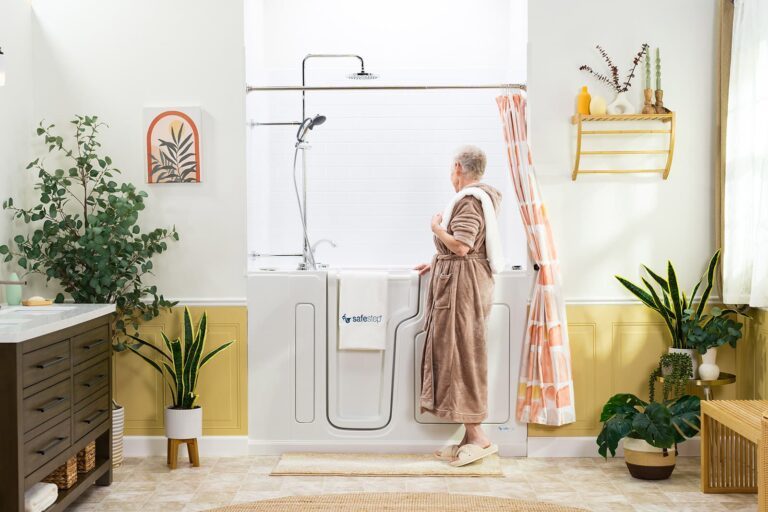 walk-in tub shower combo