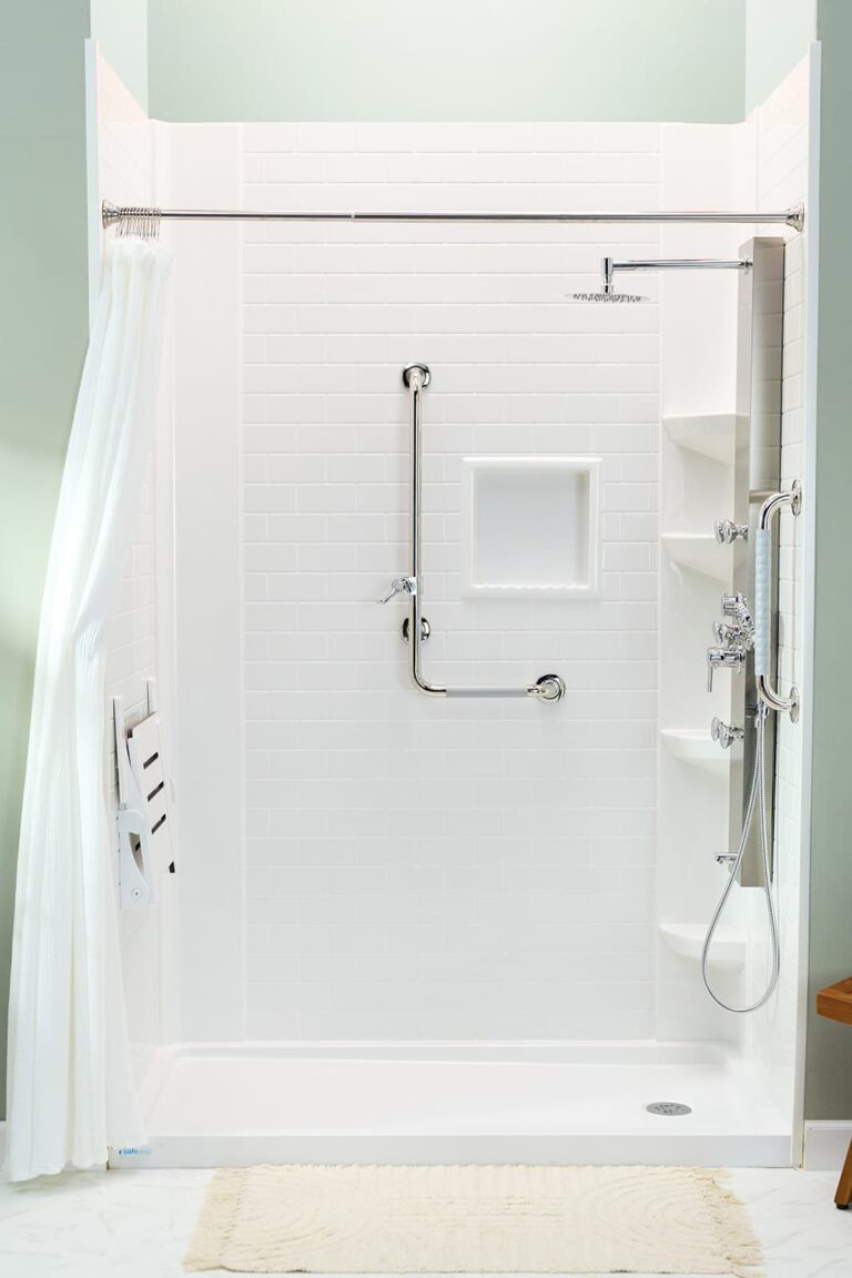 walk-in shower